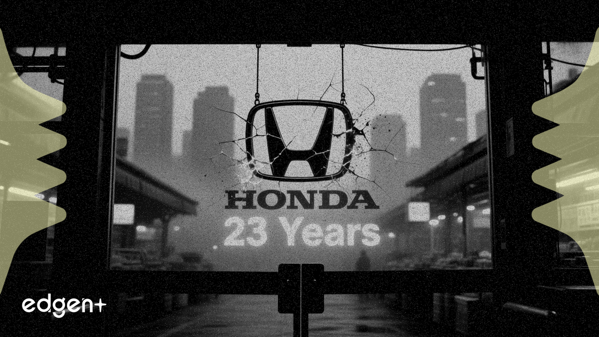 本田将结束在韩国长达 23 年的汽车销售业务