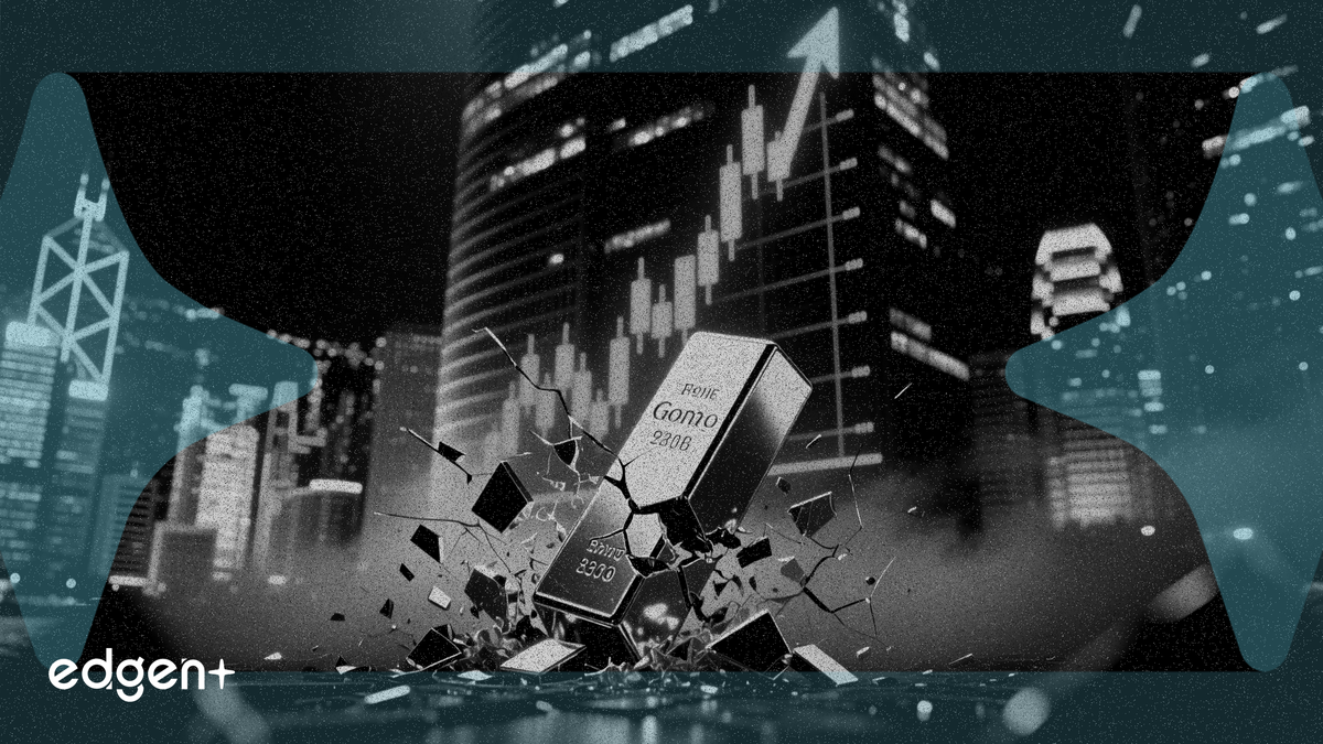 香港金矿股逆势上涨10%，尽管金价下跌