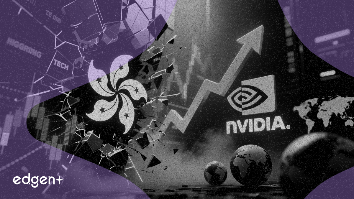 El índice tecnológico de Hong Kong cae un 3% mientras Nvidia impulsa a sus rivales regionales