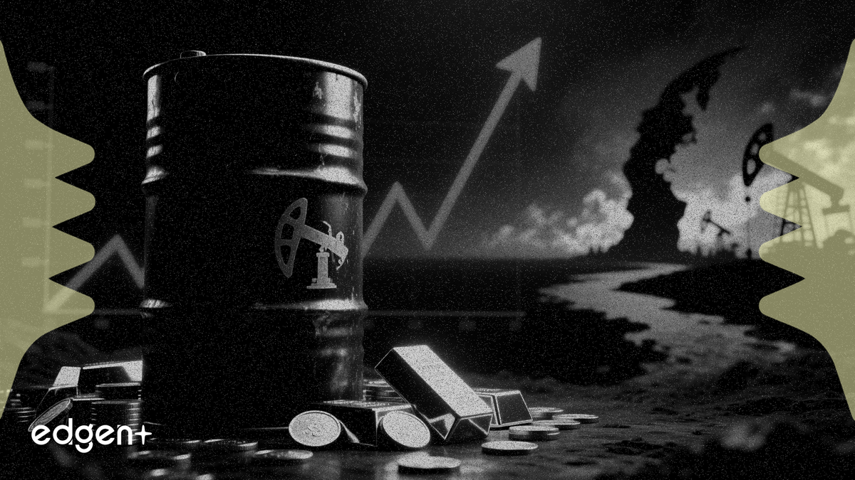 Hormuz closure pushes oil above $95, sparking safe-haven demand