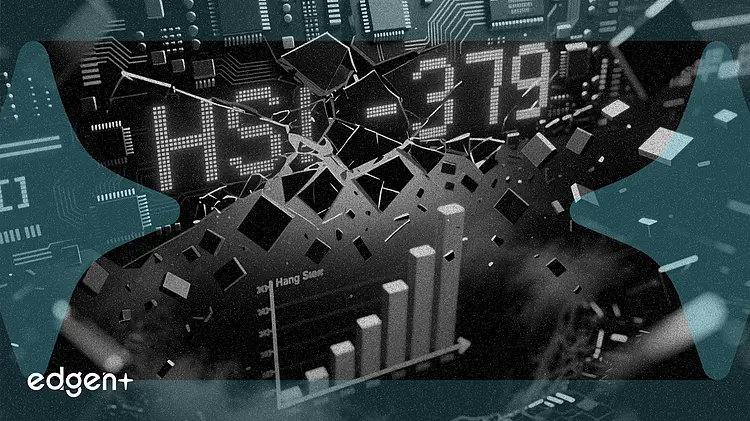 HSI opens down 379 points as tech and chip stocks slide