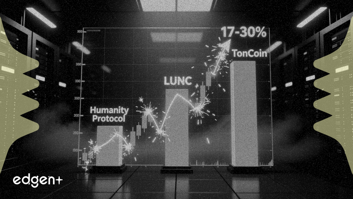 Humanity Protocol, LUNC, Toncoin, NFP verileriyle kripto toparlanmasında %17-%30 sıçradı