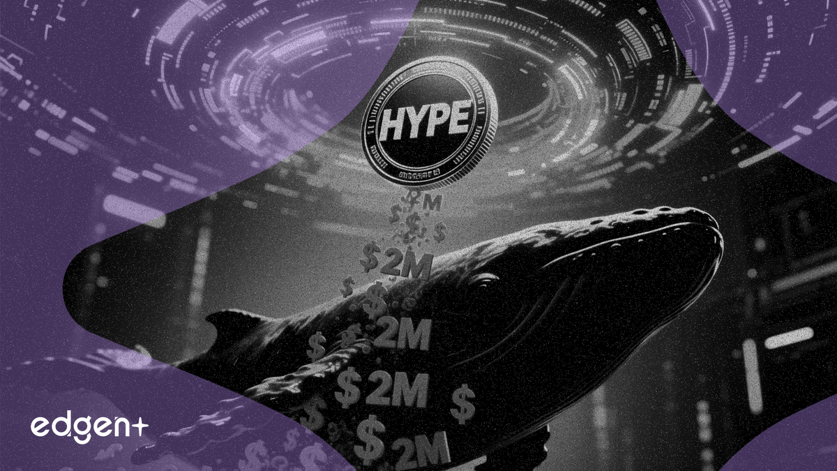 HYPE 代幣上漲 3% 至 42.43 美元，大戶拋售 200 萬美元