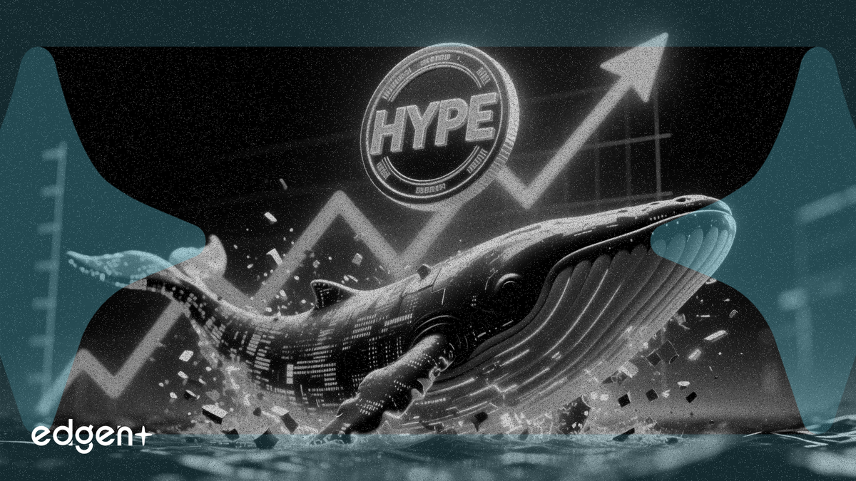 Token HYPE tăng vọt lên trên 40 USD sau khi hấp thụ đợt bán tháo 22,9 triệu USD từ cá voi