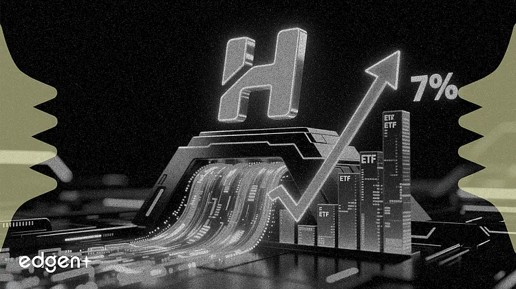 ETF 유입에 힘입어 하이퍼리퀴드, 무기한 선물 시장 점유율 7% 달성