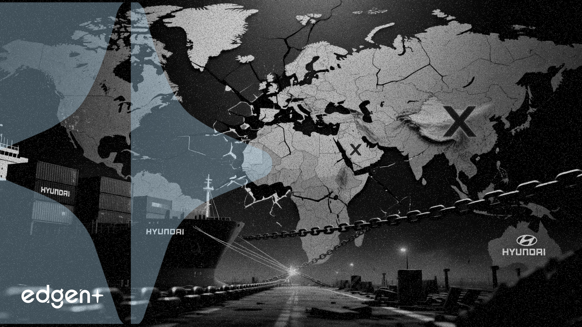 現代汽車警告：受中東衝突影響 兩大地區出口面臨延遲