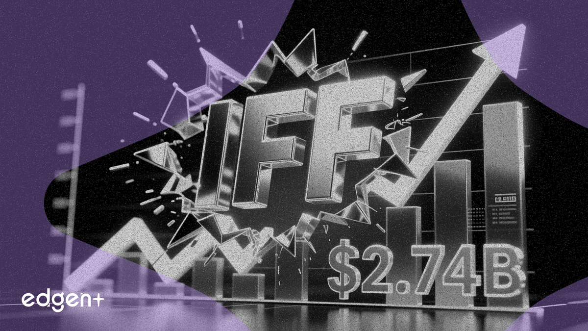 IFF 第一季度销售额达 27.4 亿美元，超出市场预期