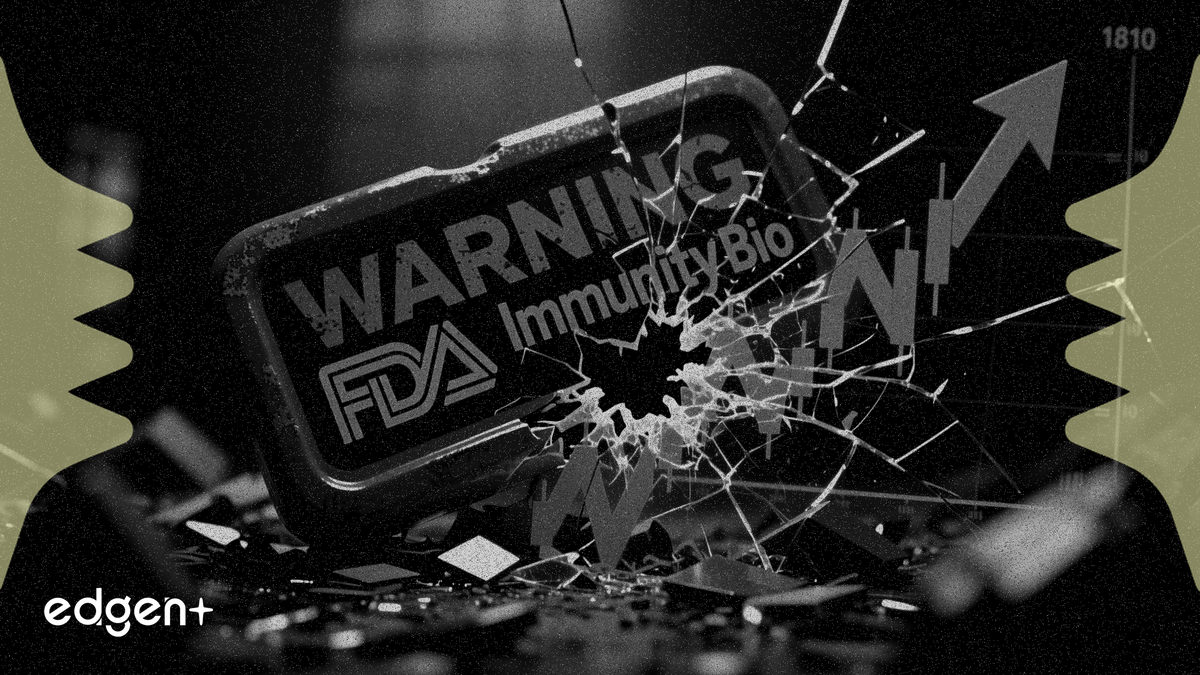 FDA, 세 번째 허위 광고 경고 발행 후 이뮤니티바이오 주가 22.4% 폭락