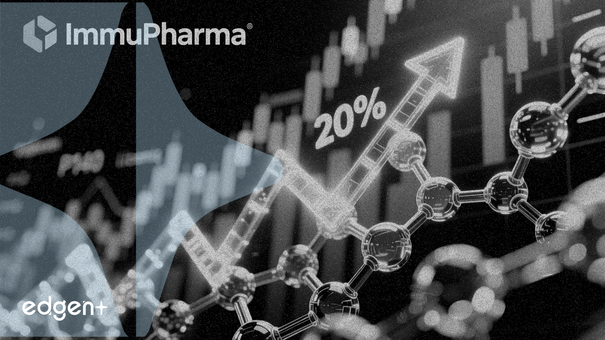ImmuPharma 股价飙升20%，P140 许可协议取得进展