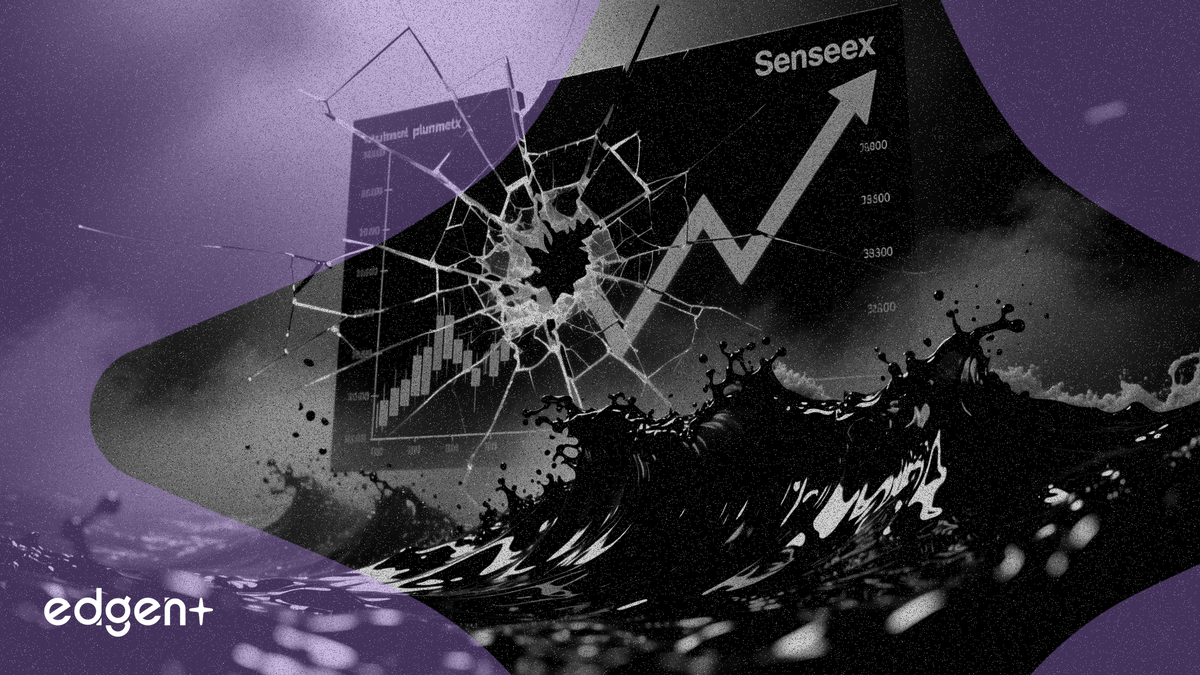 인도 센섹스 지수 3.3% 폭락, 유가 114달러 돌파 급등