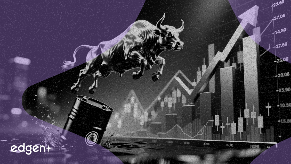 Las acciones indias suben más de un 1% mientras el petróleo cae por las esperanzas de un acuerdo con Irán