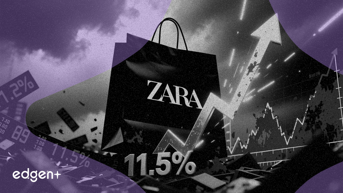 Inditex 5 月銷售額躍增 11.5% Zara 母公司逆風中展現韌性