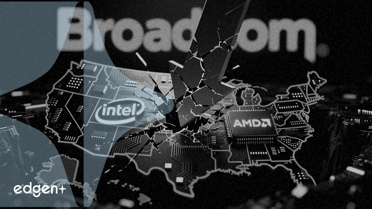 Intel, AMD slide 3% as Broadcom's AI outlook sparks chip selloff