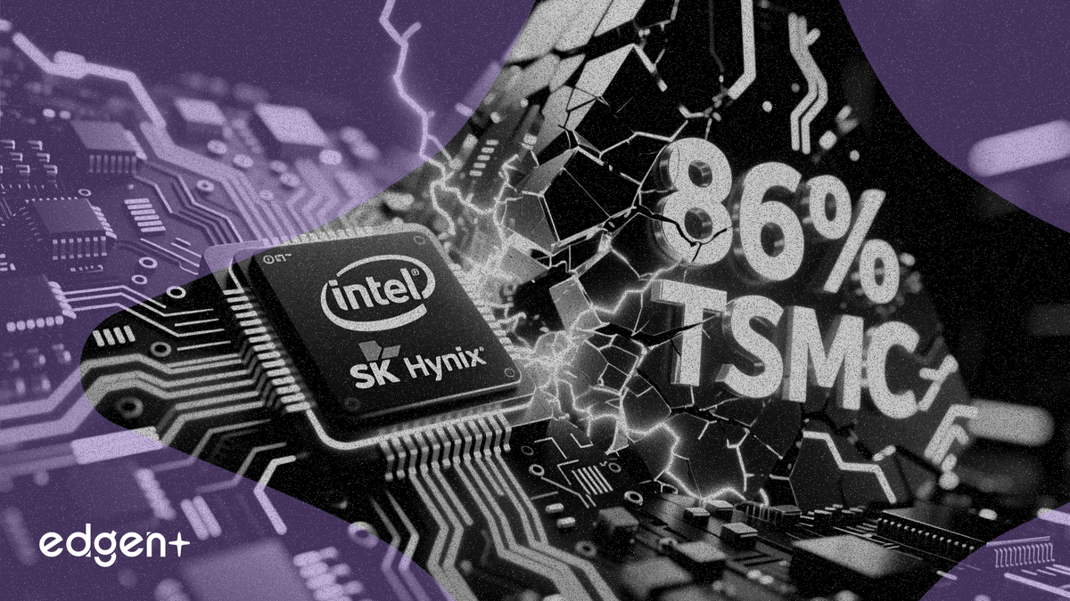 인텔, SK하이닉스와 협력하여 TSMC의 AI 패키징 점유율 86%에 도전