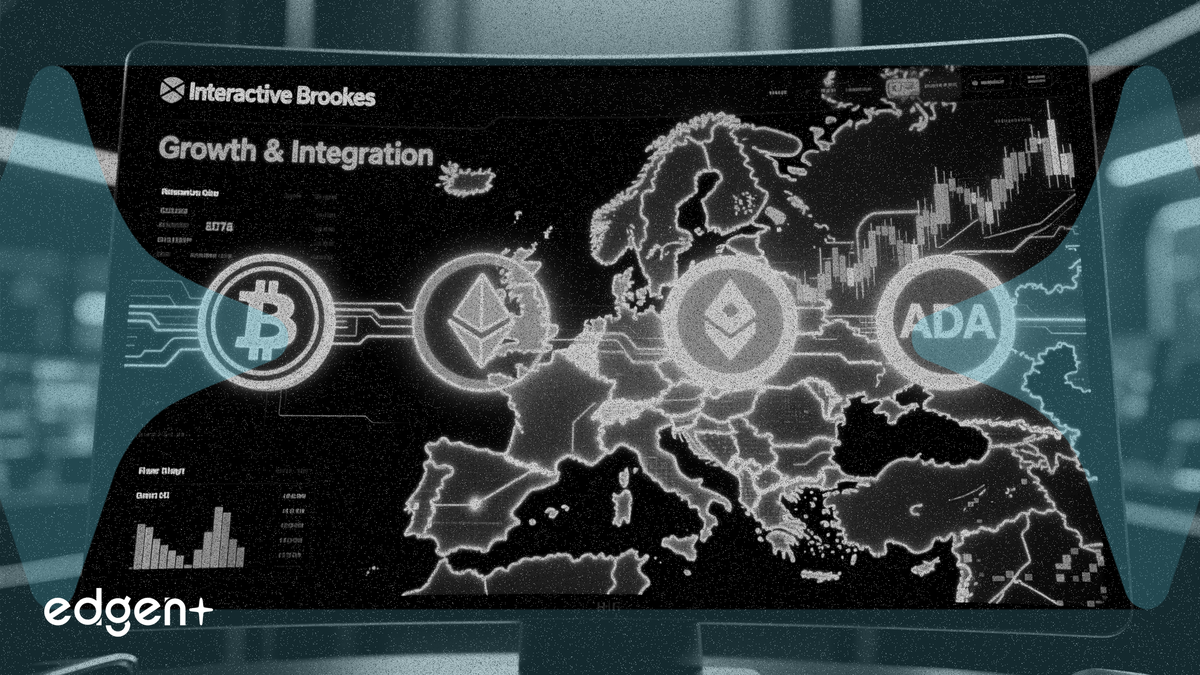 Interactive Brokers añade 4 criptoactivos para operadores europeos