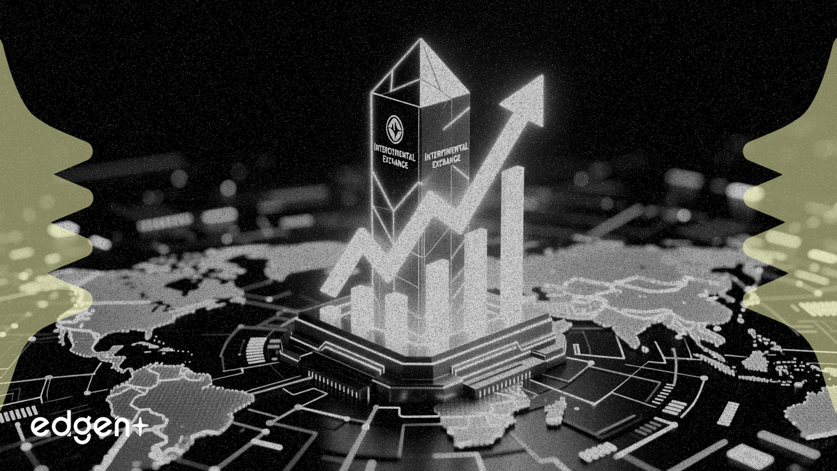 Intercontinental Exchange progresse après une croissance de 20 % de son chiffre d'affaires au premier trimestre