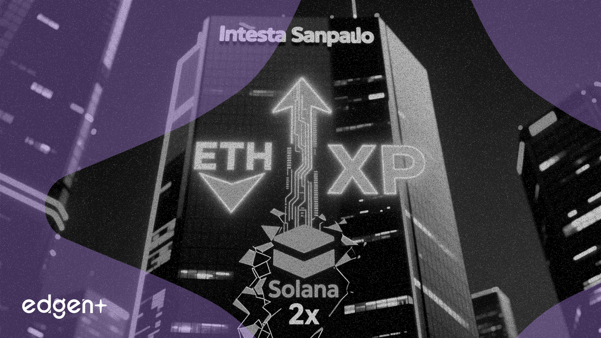 意大意圣保罗银行加密持仓翻倍至 2.35 亿美元，减持 Solana 转投 ETH 与 XRP