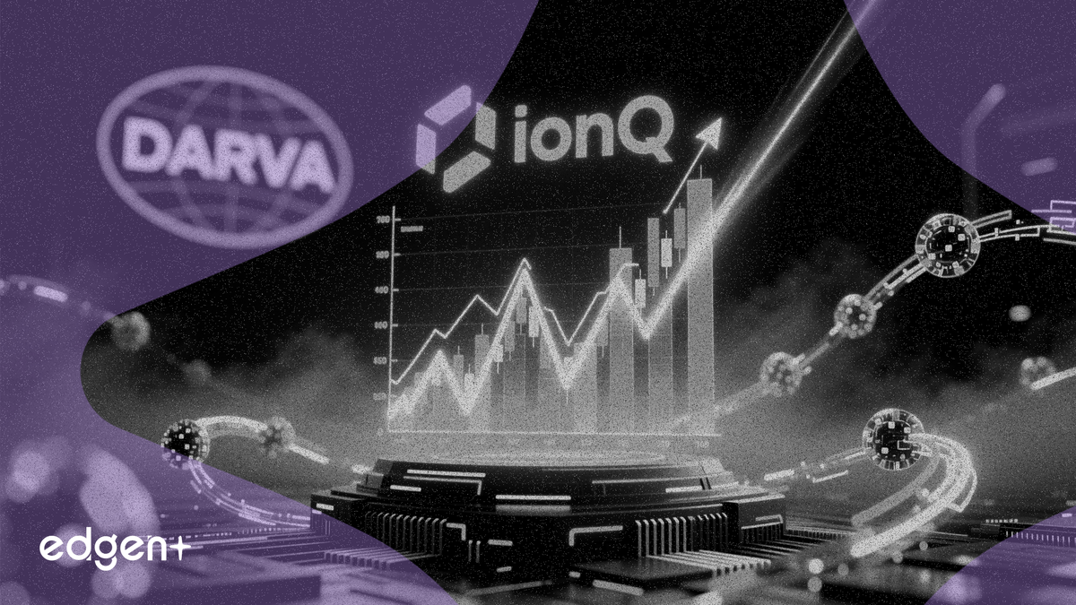 On April 14, 2026, quantum-computing company IonQ announced a new partnership with the Defense Advanced Research Projects Agency (DARPA), which coincided with a significant rise in its stock price.