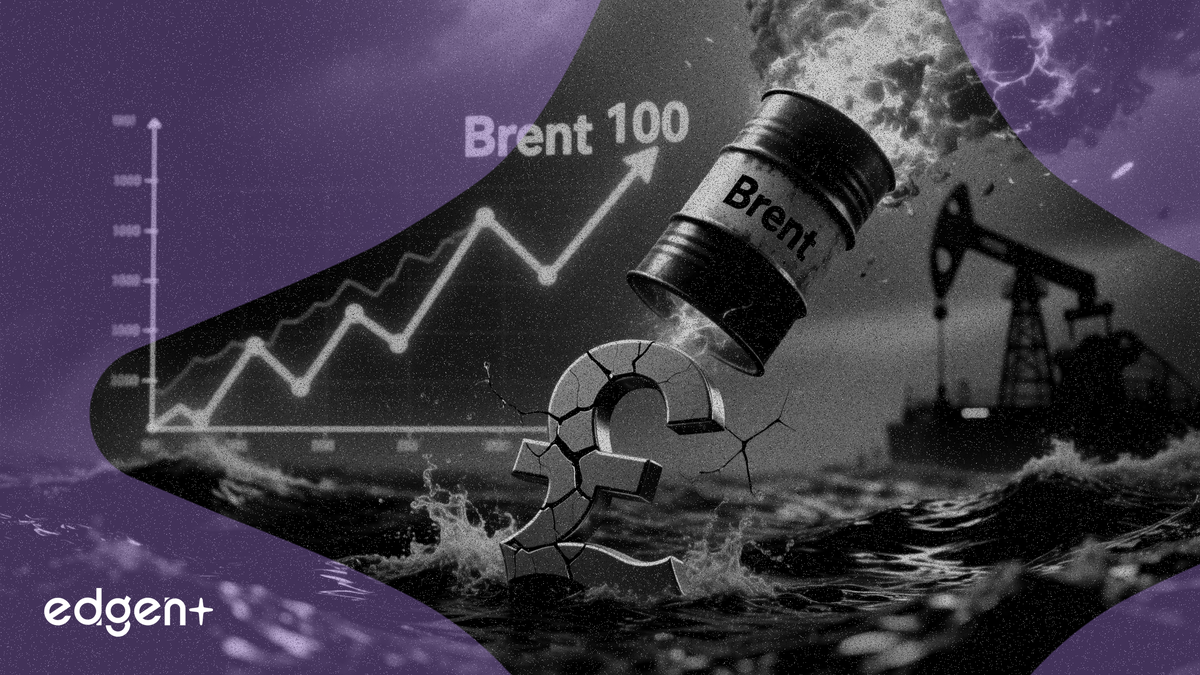 Cú sốc dầu mỏ từ Iran đẩy giá Brent vượt 100 USD, làm suy yếu đồng Bảng Anh