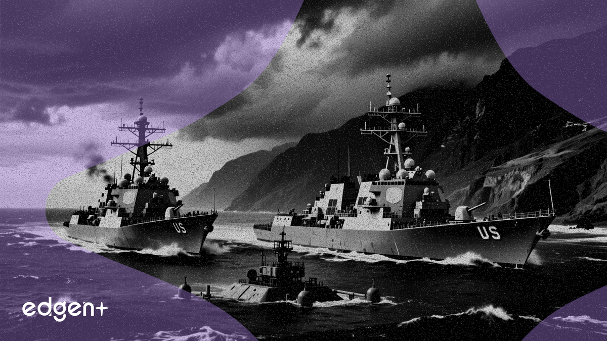 伊朗稱美國干預必將失敗，此時美軍兩艘驅逐艦正進行掃雷