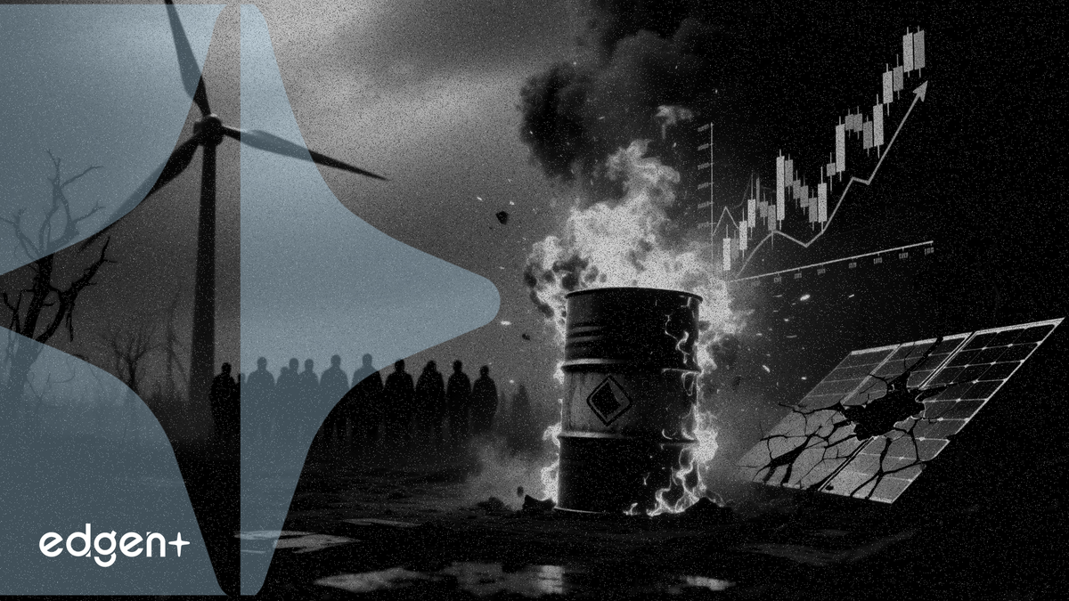 이란 전쟁으로 기업 이익 80% 폭증, 수백만 명은 청정 에너지 상실