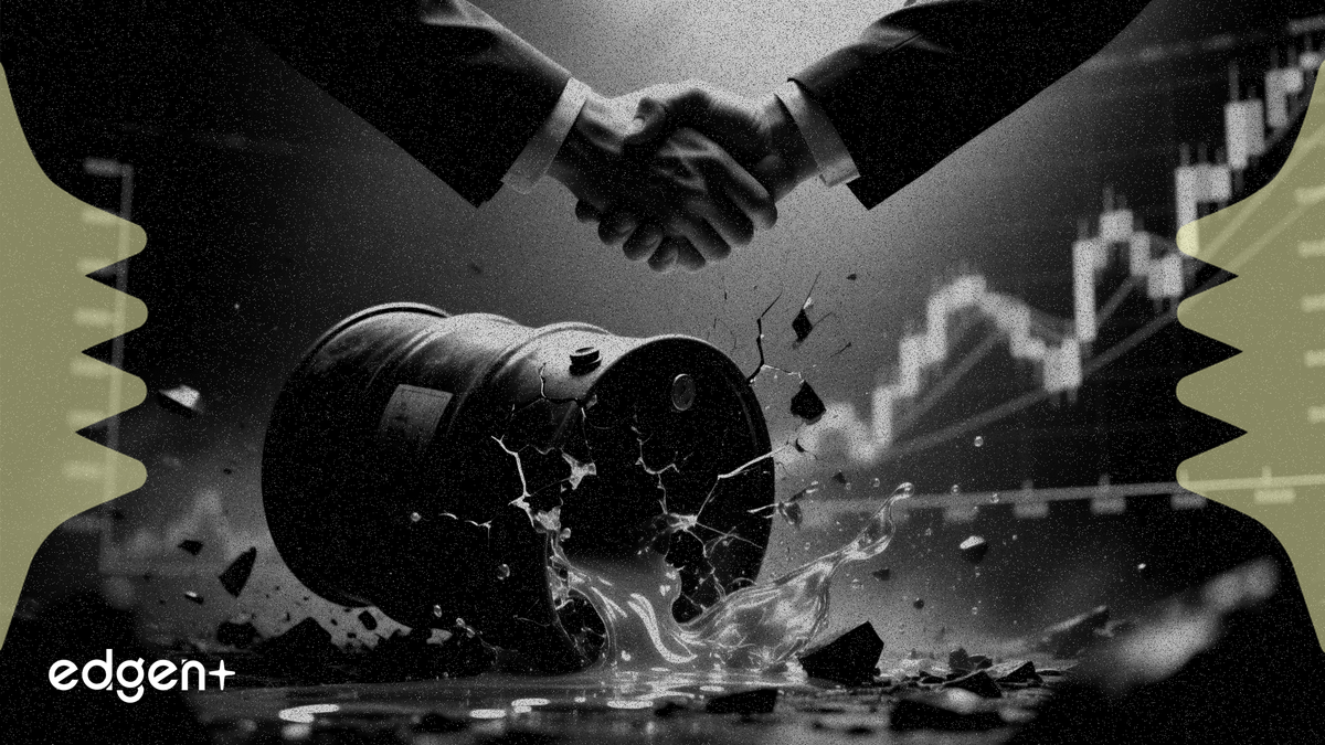 이스라엘-레바논 평화 회담으로 18개월 만에 최고치 기록한 유가 하락 가능성