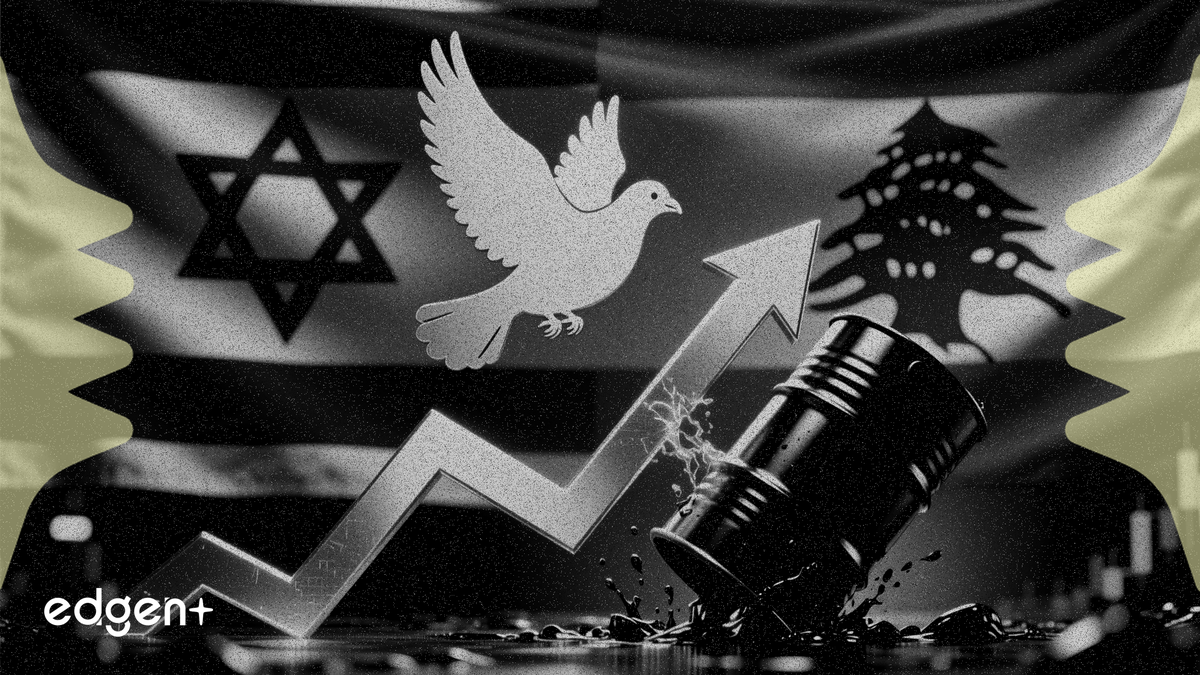 Las conversaciones de paz entre Israel y el Líbano provocan un repunte del oro de 11 dólares mientras el petróleo cae