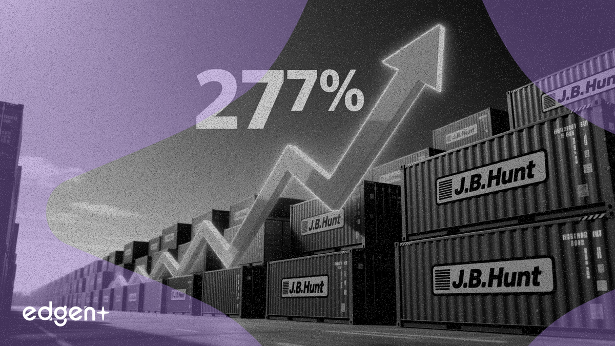 El EPS del 1T de J.B. Hunt salta un 27% impulsado por un volumen intermodal récord