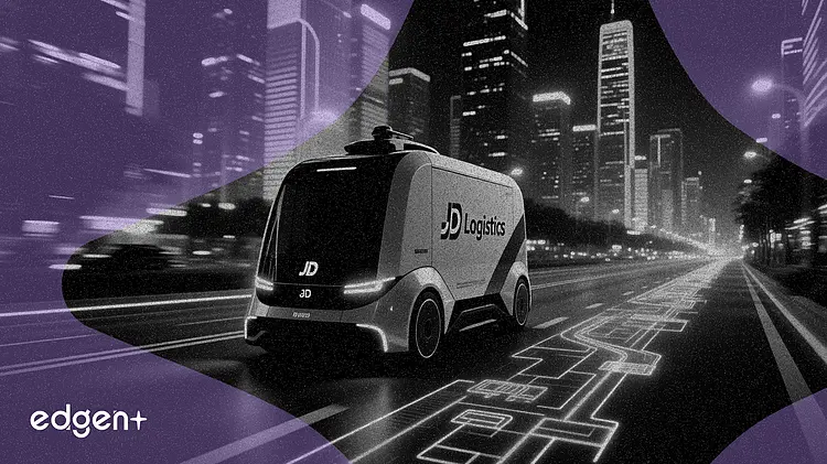 京東物流、深センの2路線で夜間自動配送を開始