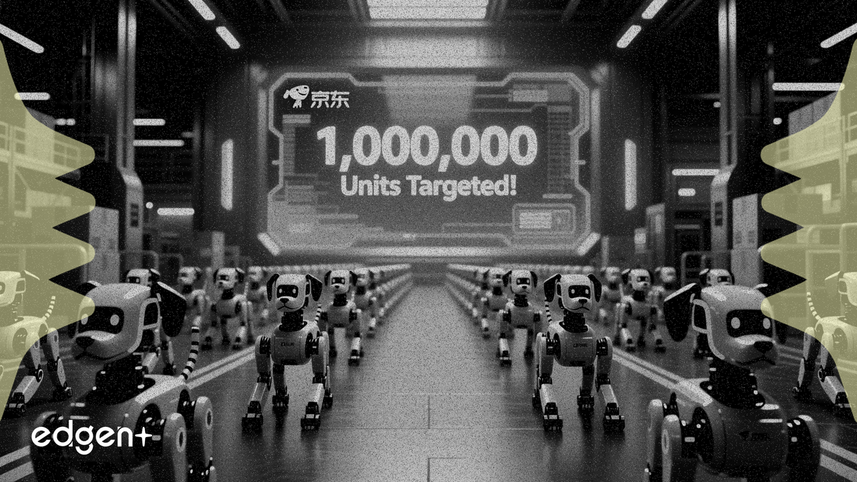 JD.com Targets 1 Million Robot Dog Sales in Vbot Pact