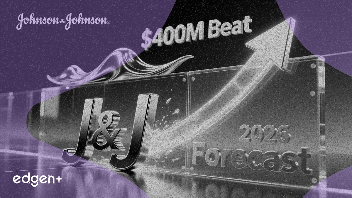 ジョンソン・エンド・ジョンソン、第1四半期売上高が予想を4億ドル上回り2026年の業績見通しを上方修正