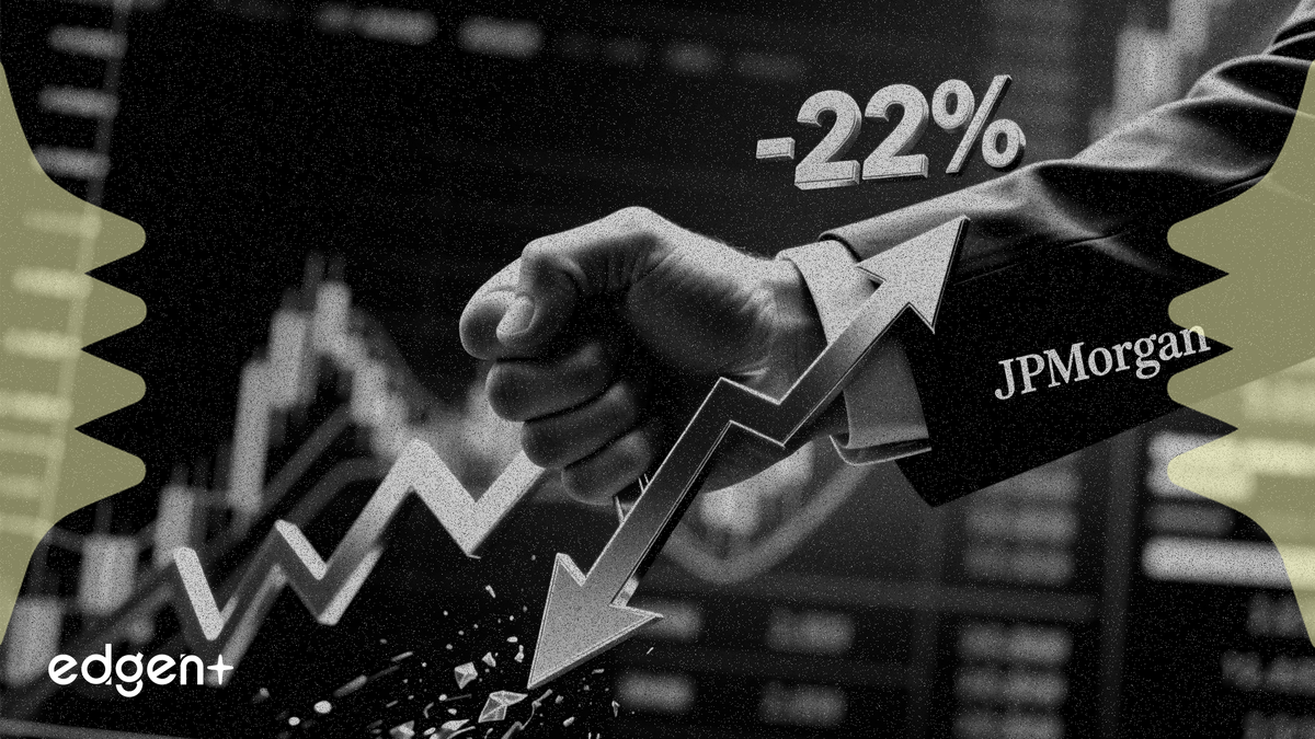 摩根大通在老鋪黃金股價下跌 22% 後維持「增持」評級