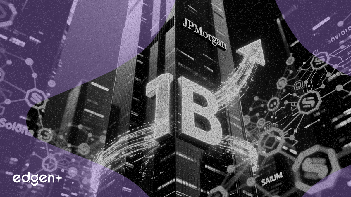 JPMorgan revela una participación de $523k en el ETF de Solana mientras el AUM total supera los $1,000 millones