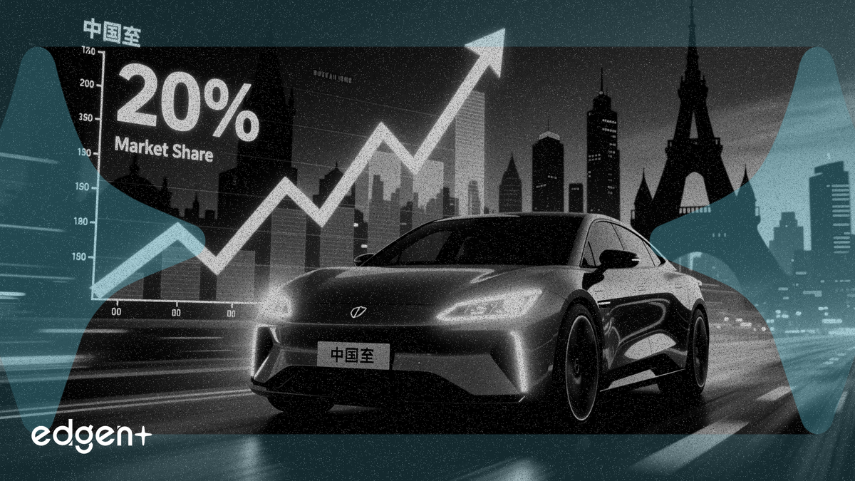 JPMorgan dự báo xe điện Trung Quốc sẽ chiếm 20% thị trường châu Âu vào năm 2028