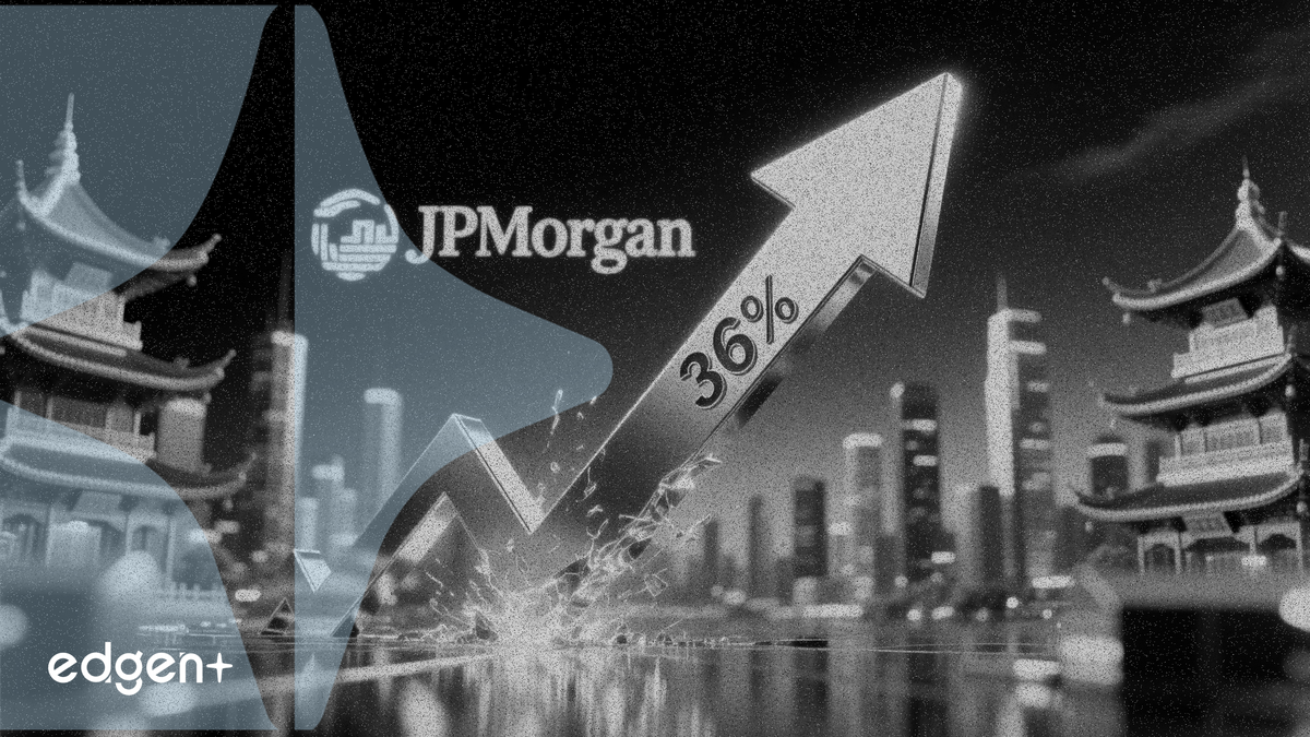 A JPMorgan research report forecasts short-term outperformance for Chinese property stocks, citing a 36% year-over-year increase in April secondary home transactions and anticipating policy support.
