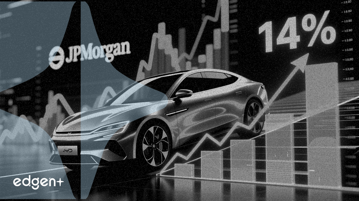 JPMorgan Sees Up to 14% BYD Sales Growth on New Model Strength