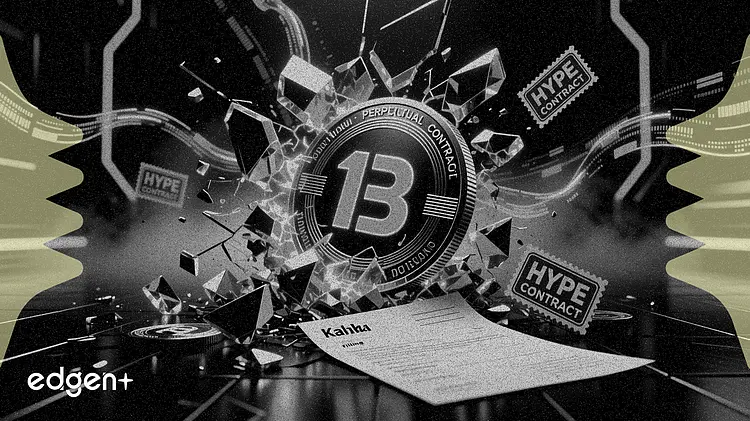 Kalshi, 10억 달러 규모의 퍼프 첫 출시 이후 HYPE 무기한 선물 계약 신청