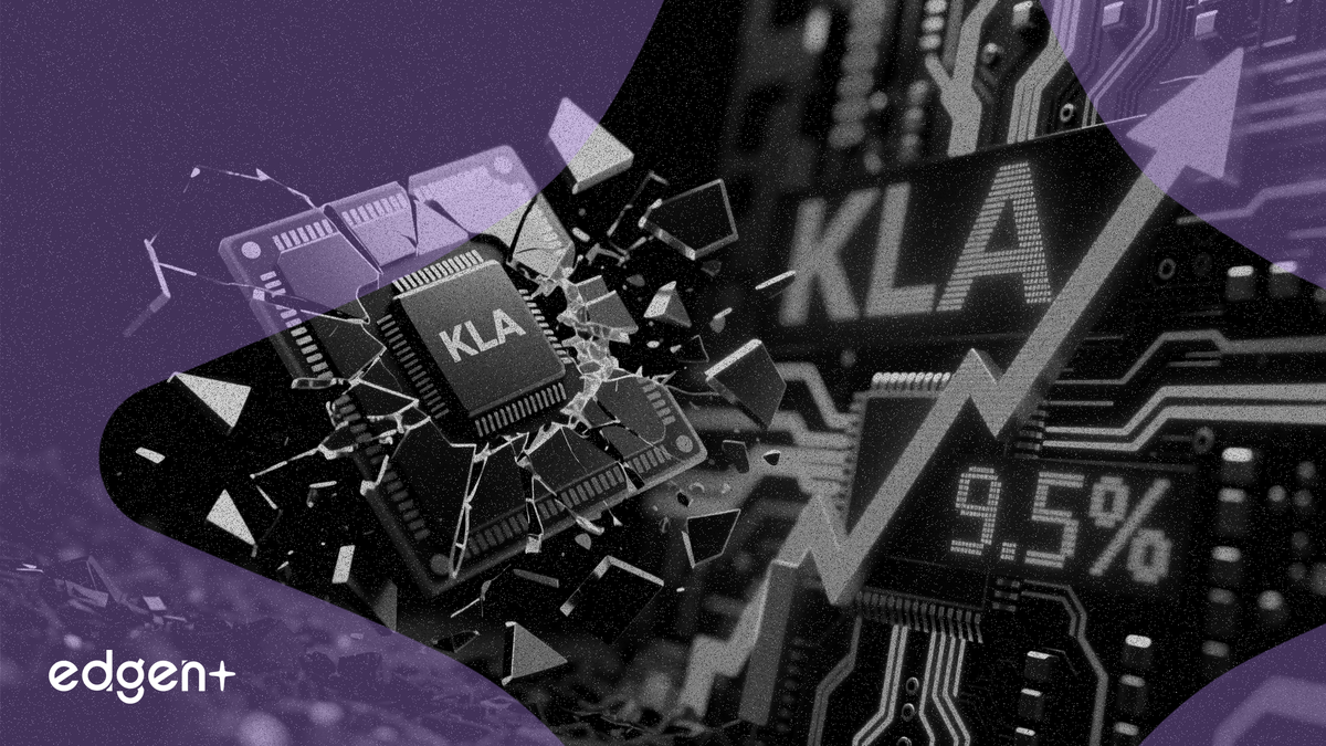 KLA drops 9.5% as chip-equipment selloff deepens after rally