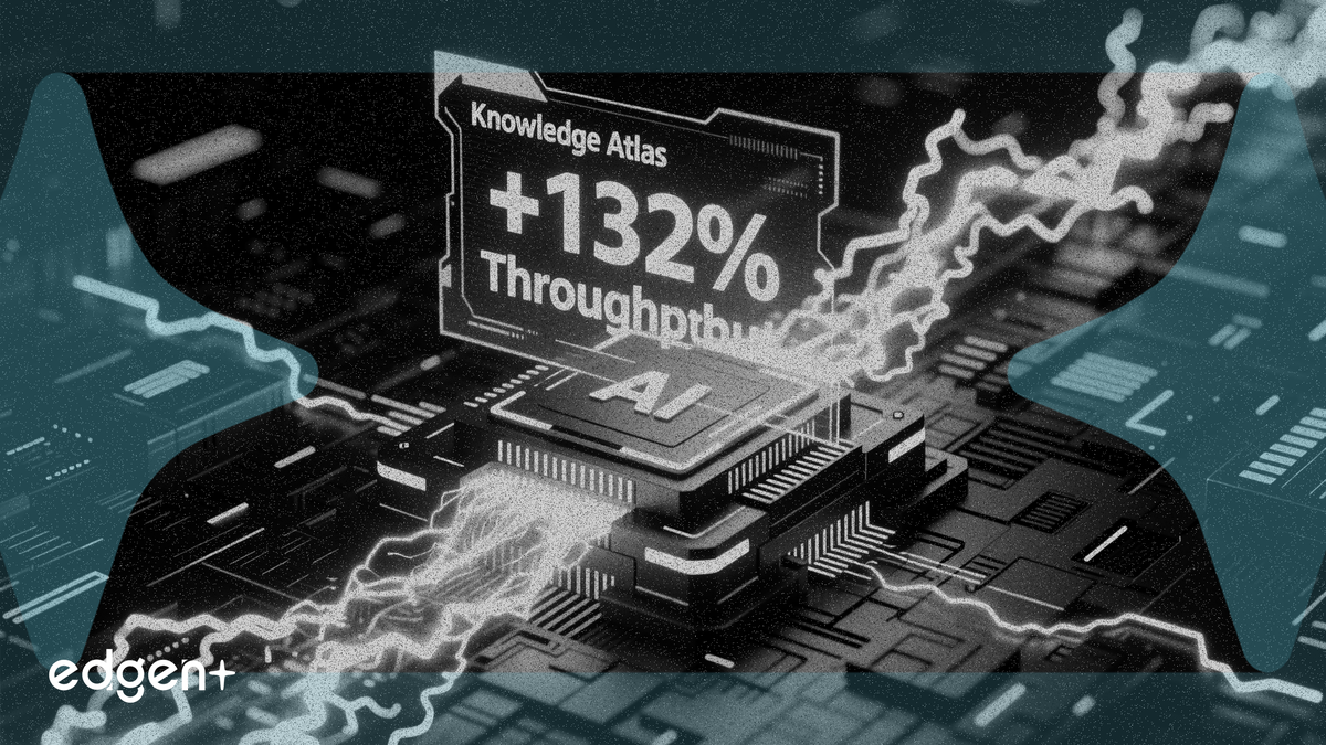 Knowledge Atlas boosts AI agent throughput by 132% with GLM-5