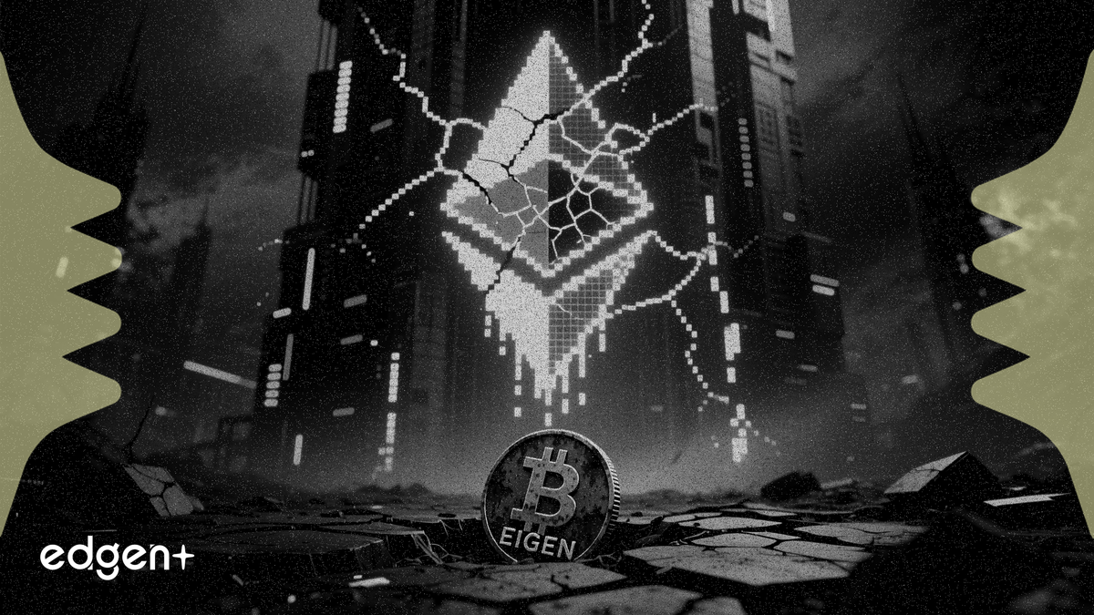 Kraken deposita $107 millones en ETH en Eigencloud, en contraste con la caída del 96% de EIGEN