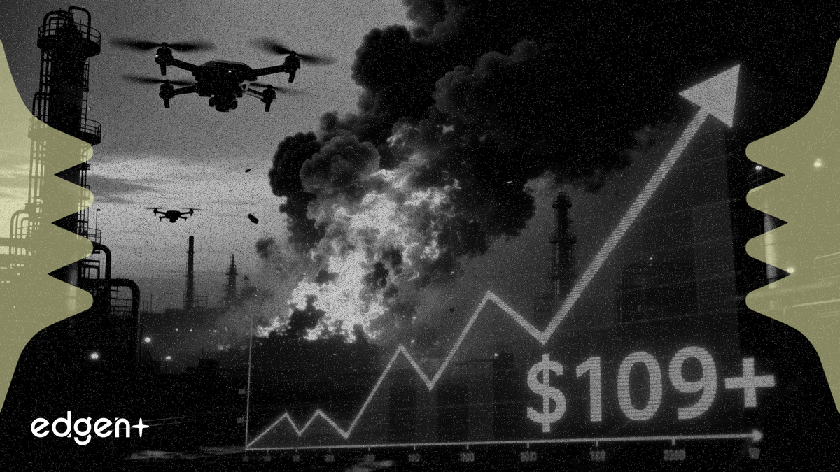 쿠웨이트 석유 시설 드론 공격, 중동 긴장 고조에 브렌트유 109달러 돌파