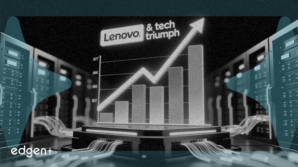El beneficio de Lenovo sube un 28% impulsado por la demanda de infraestructura de TI