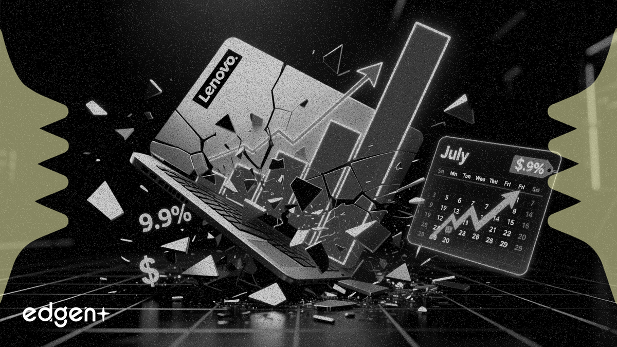 聯想集團股價重挫9.9% 計劃7月起全面漲價