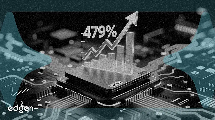 联想股价大涨 5%:受 AI 热潮推动第四财季利润暴增 479%