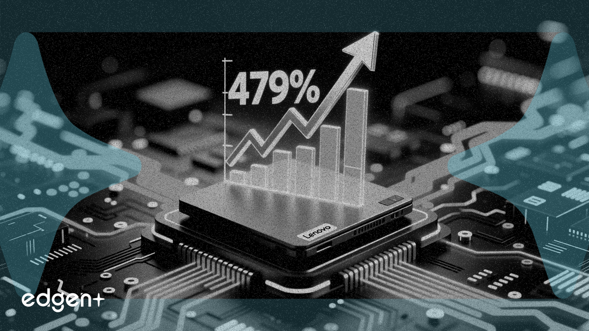 聯想股價大漲 5%：受 AI 熱潮推動第四財季利潤暴增 479%