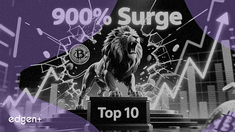 LEO 代幣暴漲 900% 躋身加密貨幣前十