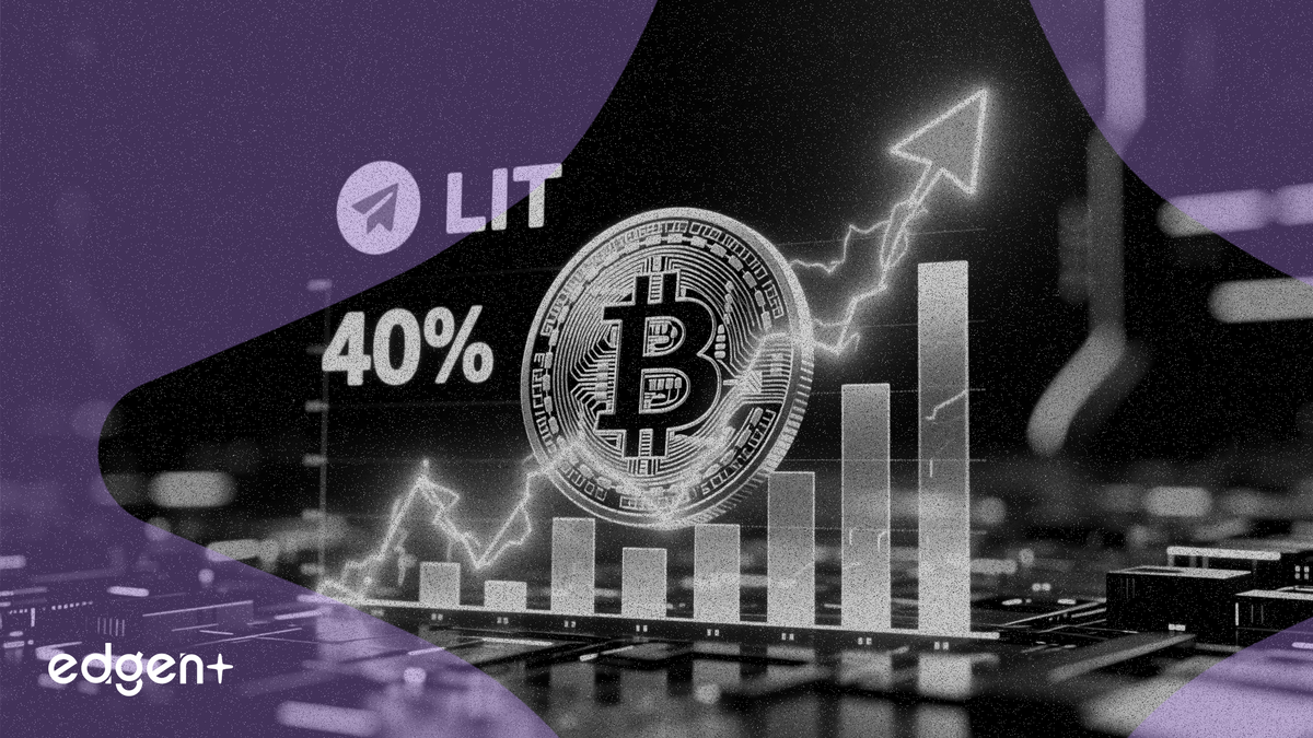 LIT token surges 40% after buyback news and Telegram integration