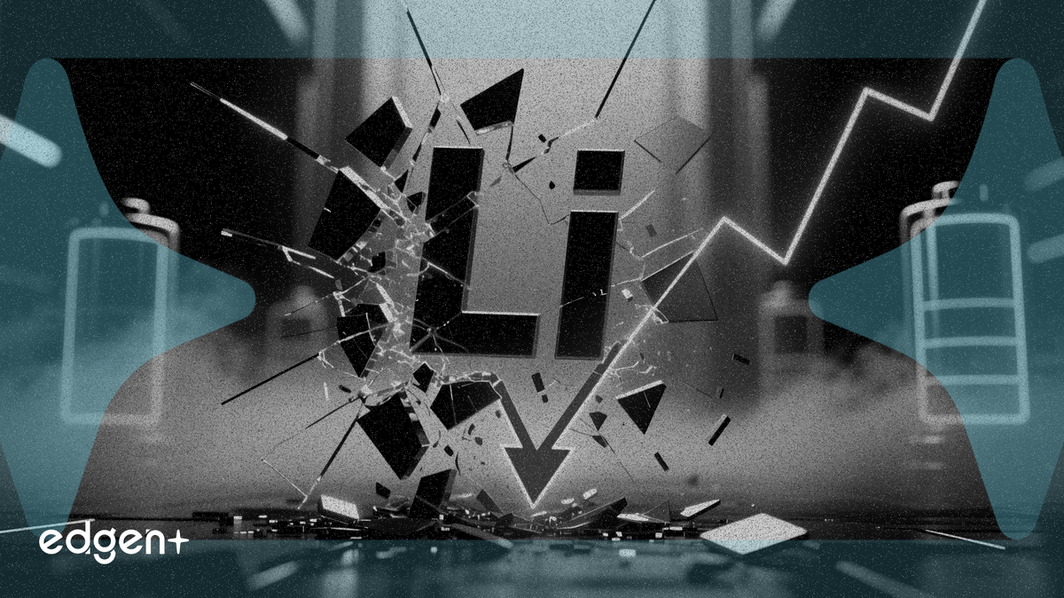 Giá linh kiện lithium giảm 38% khi thị trường pin tái cân bằng