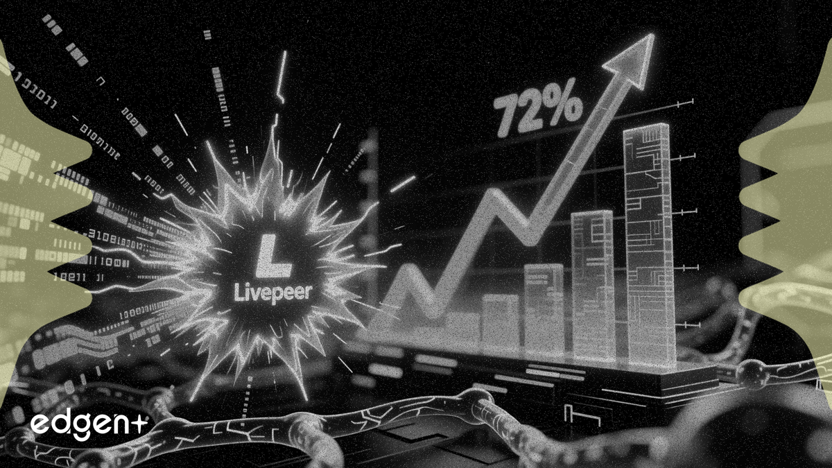 El uso de Livepeer salta un 72% mientras la demanda de IA impulsa el cambio de red