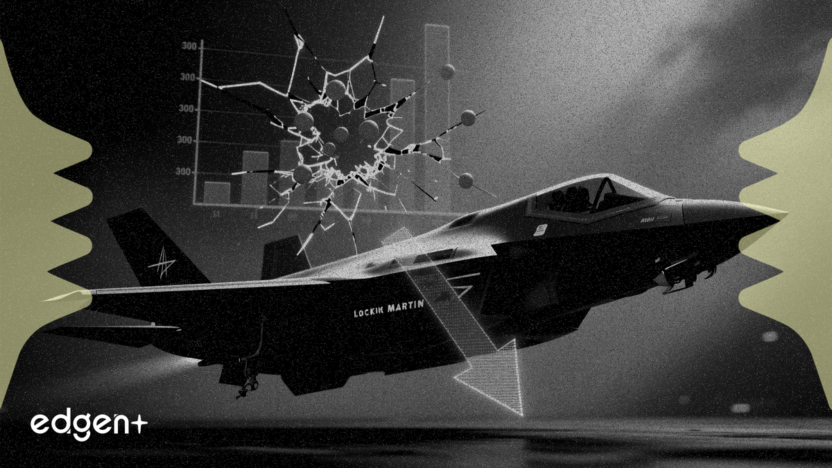 洛克希德·馬丁第一季營收不及預期，缺口達 2.2 億美元
